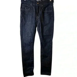 7‎ For All Mankind Men's Paxtyn Skinny Jeans Blue Size 29x31 Denim